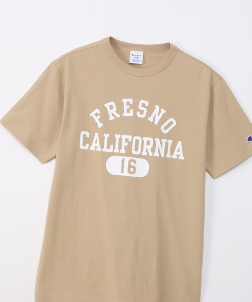 Champion(チャンピオン)の「【Champion/チャンピオン】メンズ ベーシック ショートスリーブTシャツ(Tシャツ/カットソー・メンズ・レッド系その他6/ブラック/ホワイト×レッド/ホワイト×グリーン/グレー/ベージュ/ネイビー/ブルー系その他・SMALL/X-LARGE/LARGE/MEDIUM)」の22枚目の写真