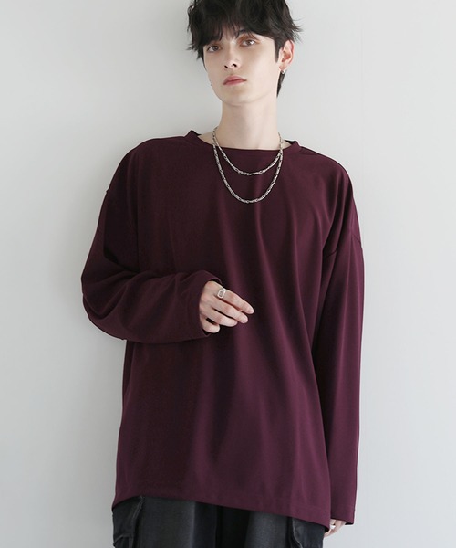 テッケル　ドライロングTシャツ ドライアムンゼンレイヤードロングTシャツ（Tシャツ/カットソー