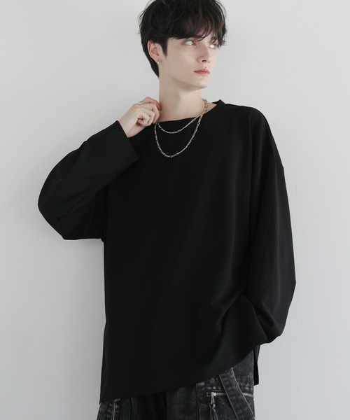 ililil イルイルイル ロンT Gallant long T-shirt ドライアムンゼンレイヤードロングTシャツ（Tシャツ/カットソー