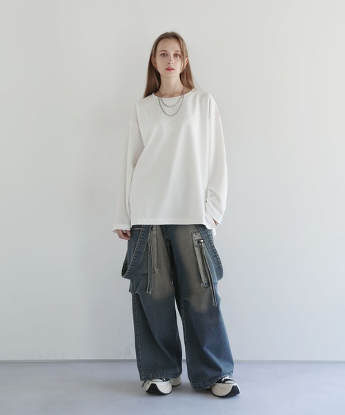 ドライアムンゼンレイヤードロングTシャツ（Tシャツ/カットソー