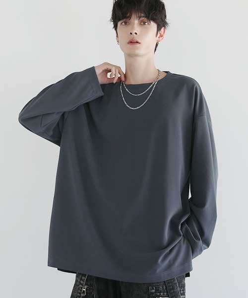 ドライアムンゼンレイヤードロングTシャツ（Tシャツ/カットソー