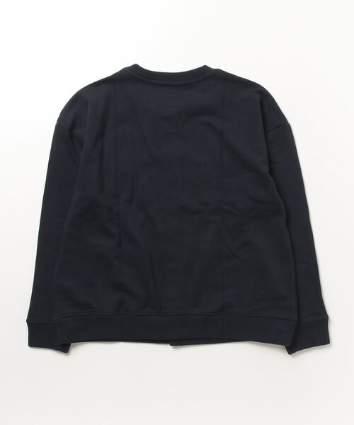 PEANUTS(ピーナッツ)の「PEANUTS スヌーピー 裏毛 カーディガン(カーディガン/ボレロ・レディース・ネイビー/杢グレー/ブラック・M/L/LL)」の4枚目の写真