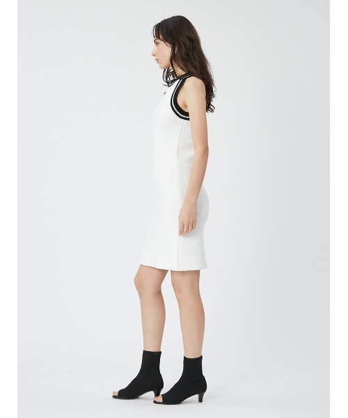 FRAY I.D 【pierre cardin】ガーターニットミニワンピース FRAY I.D（フレイアイディー）の「【pierre cardin】ガーター