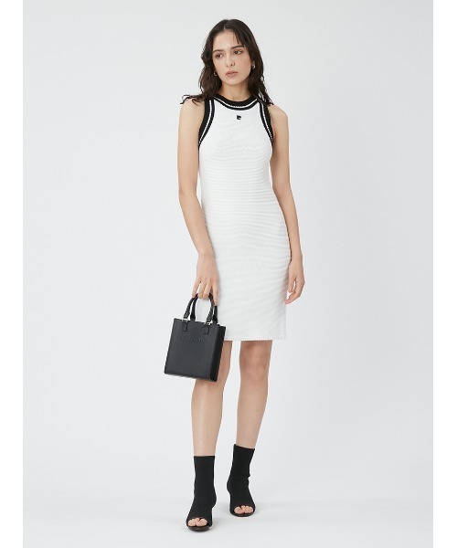 ファッションの FRAY I.D（フレイアイディー）の「【pierre cardin】ガーター ワンピース