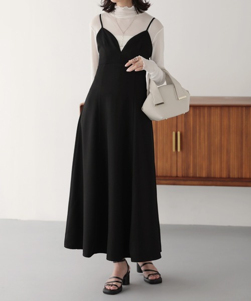 セール】フレアキャミワンピース（ワンピース）｜nouvellemoi