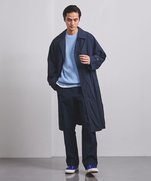 UNITED ARROWS(ユナイテッドアローズ)の「コットン/ポリエステル アゼ クルーネック(ニット/セーター・メンズ・ピンク/グレー/ライトブルー/ネイビー・XL/L/M/S)」の19枚目の写真