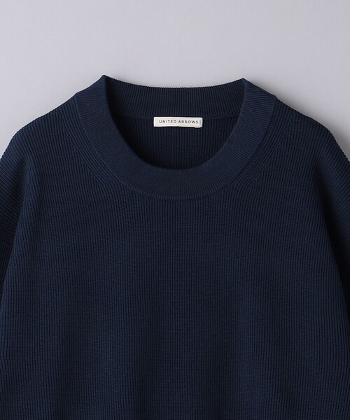 UNITED ARROWS(ユナイテッドアローズ)の「コットン/ポリエステル アゼ クルーネック(ニット/セーター・メンズ・ピンク/グレー/ライトブルー/ネイビー・XL/L/M/S)」の22枚目の写真
