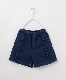 ◆【110-150】フリルキュロットパンツ
