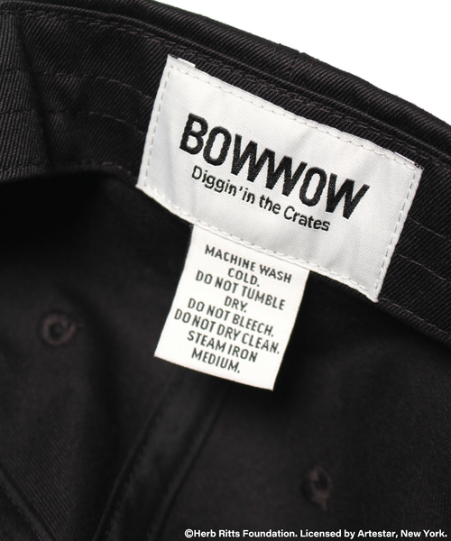 BOW WOW（バウワウ）の「【BOWWOW / バウワウ】HERB RITTS LOGO CAP