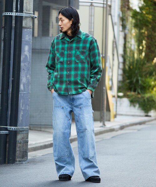 FREAK'S STORE（フリークスストア）の「ブリーチ加工 オープンカラー