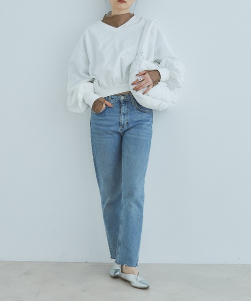 CE'E_SE'E（シーシー）の「チュールシアートップス（Tシャツ