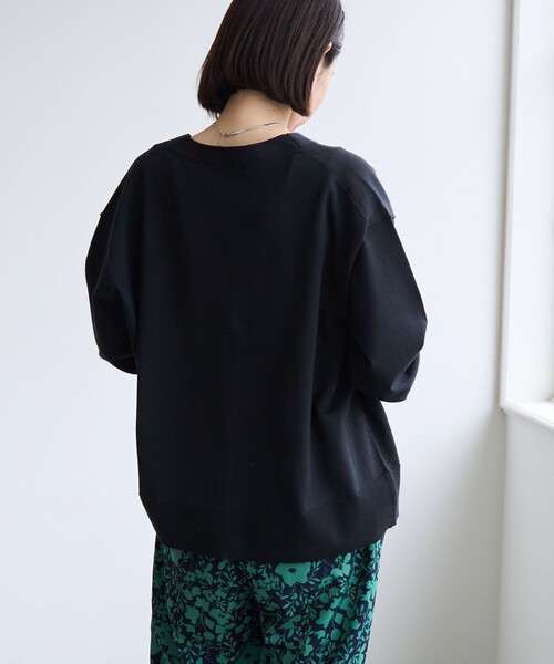 coen(コーエン)の「サラコテンジクVネックカーディガン(カーディガン/ボレロ・レディース・ブラック/ライトグレー/ライム/その他1/ロイヤルブルー・M/L)」の9枚目の写真