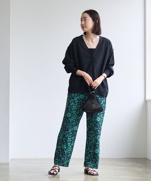 coen(コーエン)の「サラコテンジクVネックカーディガン(カーディガン/ボレロ・レディース・ブラック/ライトグレー/ライム/その他1/ロイヤルブルー・M/L)」の11枚目の写真