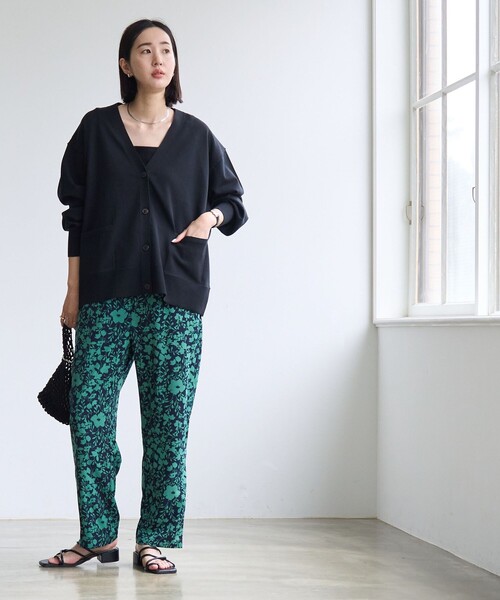 coen(コーエン)の「サラコテンジクVネックカーディガン(カーディガン/ボレロ・レディース・ブラック/ライトグレー/ライム/その他1/ロイヤルブルー・M/L)」の12枚目の写真