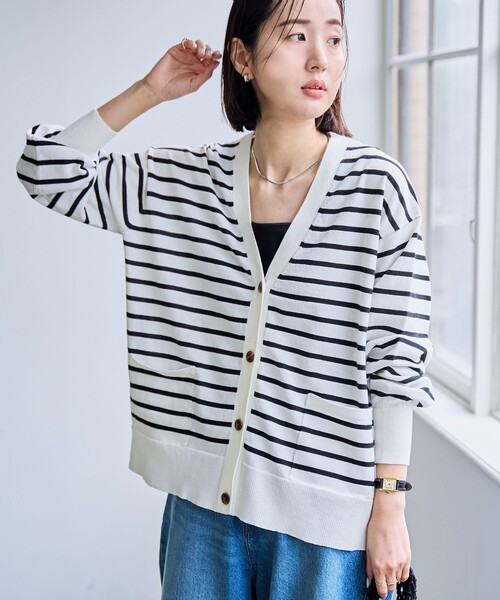 DIESEL グレー Vネック カーディガン ジーラ GeeRA ミックスシャギーVネックカーディガン （グレー