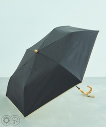 バイカラーコンパクトパラソル(折りたたみ傘/日傘)【晴雨兼用/UVカット】【完全遮光生地】
