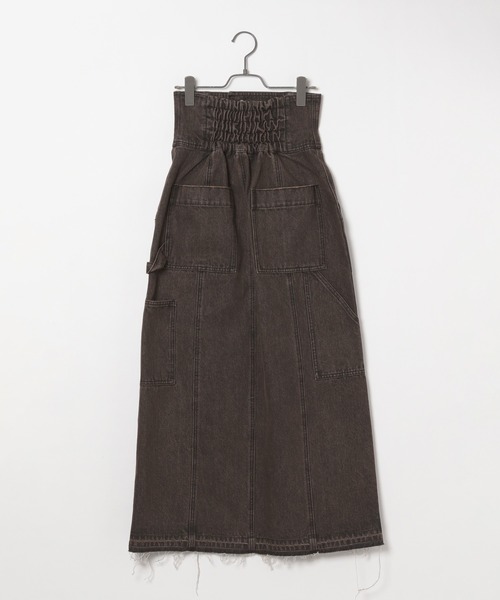 PAGEBOY（ページボーイ）の「コルセットデニムカーゴスカート（デニムスカート・レディース・ブルー/ブラック・FREE）」の13枚目の写真