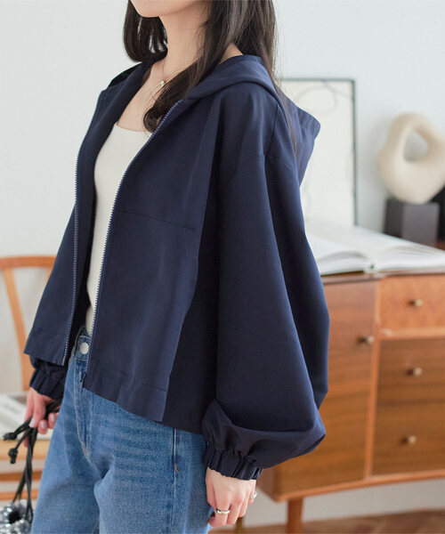 【新品】ゴーセン ストレッチパーカー M ベージュ 男女兼用 (W2442) セール】ライトクッションZIPパーカー/167620（パーカー