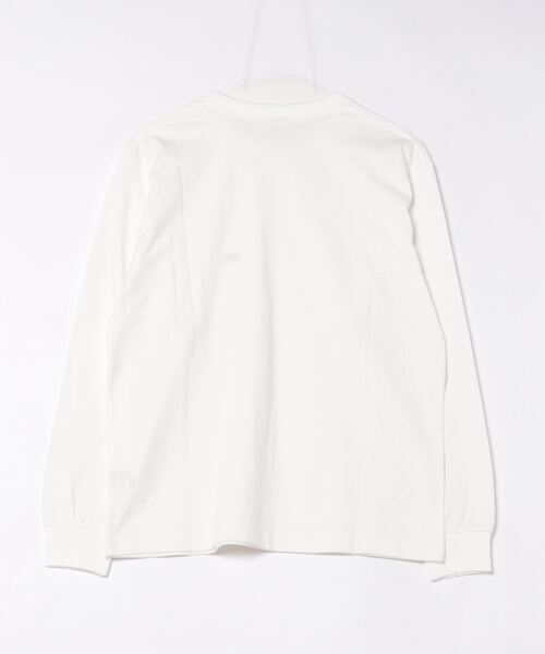 Lee(リー)の「Lee/リー Lee刺繍 ポケット ロングスリーブTシャツ(Tシャツ/カットソー・メンズ・ホワイト/イエロー/ミント/チャコールグレー・SMALL/MEDIUM/LARGE/X-LARGE)」の5枚目の写真