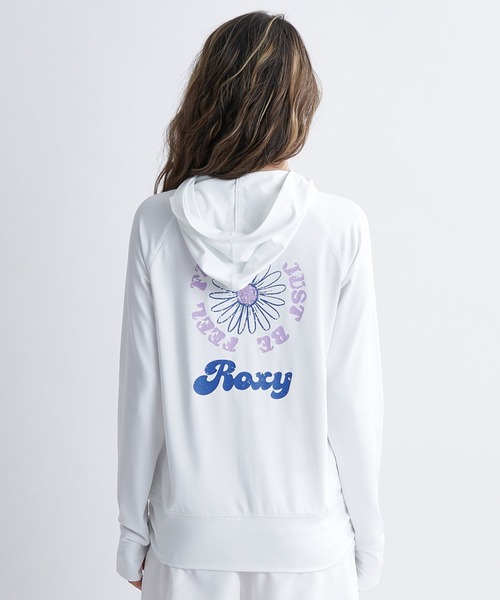 セール】FEEL FREE ZIP RASH/ロキシージップアップパーカーラッシュ