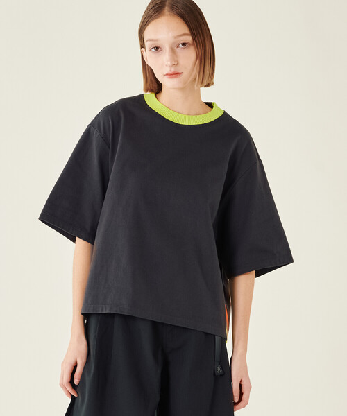 coohem パッチワーク Tシャツ コーヘン Coohem（コーヘン）の「COOHEM | 〈別注〉サイドラインTシャツ