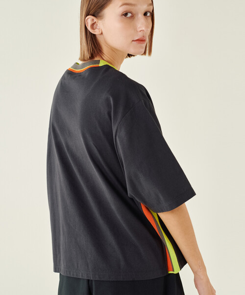 tシャツ COOHEM |「別注」サイドラインTシャツ WOMEN レディース COOHEM |〈別注〉サイドラインTシャツ WOMEN（Tシャツ