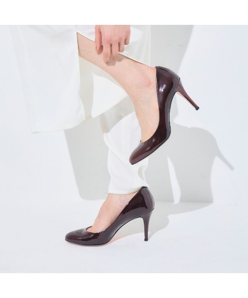 SEVEN TWELVE THIRTY（セヴントゥエルヴサーティー）の「[Lovely Walk]低反発コンフォートパンプス（パンプス・レディース・ブラック/グレイッシュベージュ/ボルドー/ネイビー/ブラック系その他/ダークグレー/ブラウン系その他/ベージュ/ライトピンク/ブラック系その他2/レッド系その他/ライトグレー/ベージュ系その他/ライトベージュ/グレー系その他/ワインレッド/ベージュ系その他2/スモークピンク/Black/カーキ/ゴールド・24.5cm/22cm/24cm/23cm/22.5cm/23.5cm/23.5㎝/24.5㎝/25cm）」の19枚目の写真