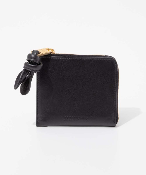JACQUEMUS（ジャックムス）の「JACQUEMUS Le porte-monnaie Tourni ジャックムス 財布（財布・レディース・ブラック・FREE）」の2枚目の写真