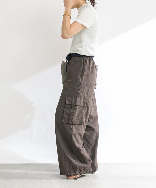 RIVE DROITE（リヴドロワ）の「【RIB trip】pocketPANTS（その他パンツ・レディース・ブラウン/ブラック・FREE）」の19枚目の写真