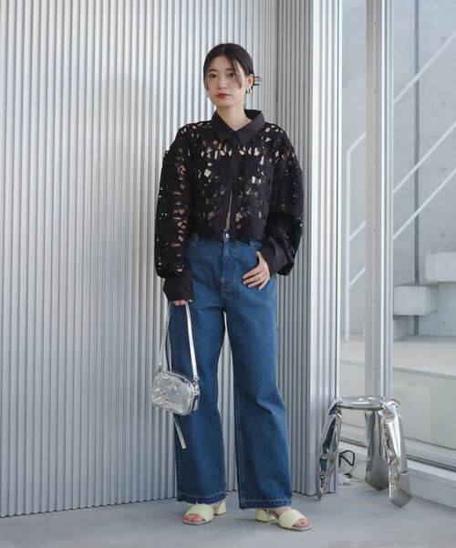 Kastane（カスタネ）の「2WAYコンパクトマルチバッグ（ショルダーバッグ・レディース・シルバー/ブラック・FREE）」の10枚目の写真