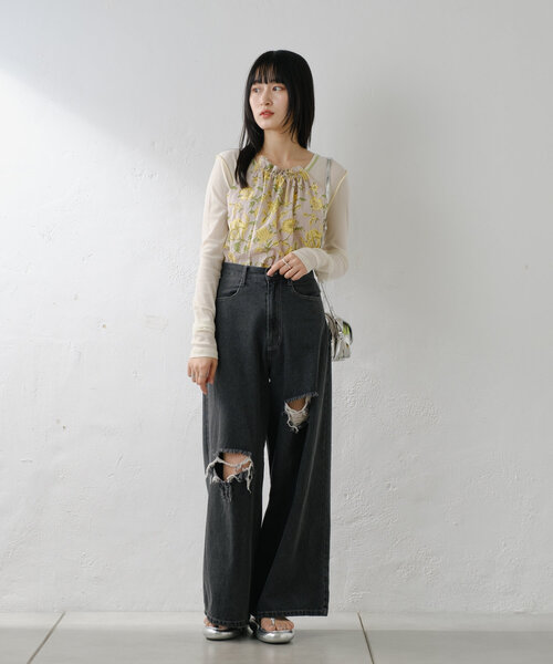 Kastane（カスタネ）の「2WAYコンパクトマルチバッグ（ショルダーバッグ・レディース・シルバー/ブラック・FREE）」の12枚目の写真