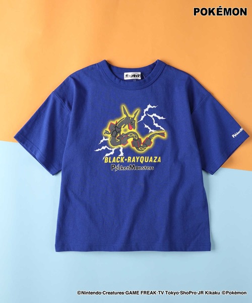 Right-on（ライトオン）の「【POKEMON】プリントＴシャツ（Tシャツ/カットソー・キッズ・ロイヤルブルー/ライム/ライトグレー/ベージュ/パープル/グレー/オフホワイト/ブラック/ホワイト/ブルー/オレンジ/ダークグレー・110/120/130/140）」の18枚目の写真