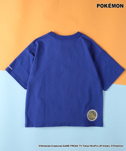 Right-on（ライトオン）の「【POKEMON】プリントＴシャツ（Tシャツ/カットソー・キッズ・ロイヤルブルー/ライム/ライトグレー/ベージュ/パープル/グレー/オフホワイト/ブラック/ホワイト/ブルー/オレンジ/ダークグレー・110/120/130/140）」の19枚目の写真