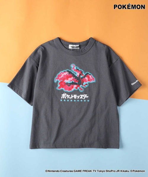 Right-on（ライトオン）の「【POKEMON】プリントＴシャツ（Tシャツ/カットソー・キッズ・ロイヤルブルー/ライム/ライトグレー/ベージュ/パープル/グレー/オフホワイト/ブラック/ホワイト/ブルー/オレンジ/ダークグレー・110/120/130/140）」の13枚目の写真