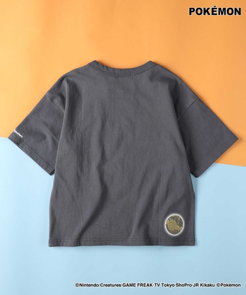 Right-on（ライトオン）の「【POKEMON】プリントＴシャツ（Tシャツ/カットソー・キッズ・ロイヤルブルー/ライム/ライトグレー/ベージュ/パープル/グレー/オフホワイト/ブラック/ホワイト/ブルー/オレンジ/ダークグレー・110/120/130/140）」の14枚目の写真