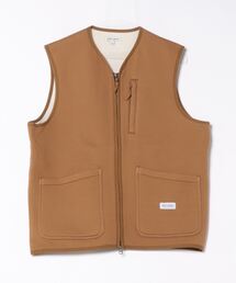 BANKS（バンクス）の「VEST/BANKS(バンクス)ワンポイントロゴアクセントワークベスト（ベスト）」