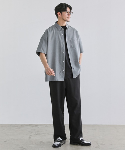 SPU(スプ)の「日本製Naturemier(TM)シャンブレーレギュラーカラーシャツ(シャツ/ブラウス・メンズ・ベージュ/サックスブルー/ライトグレー/ネイビー・L/M/XL)」の10枚目の写真