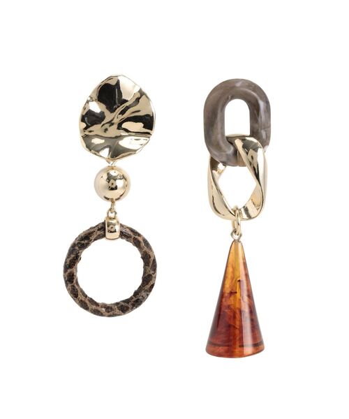 MURUA（ムルーア）の「パイソンアシンメトリーピアス（ピアス（両耳用）・レディース・シルバー/ゴールド・FREE）」の10枚目の写真