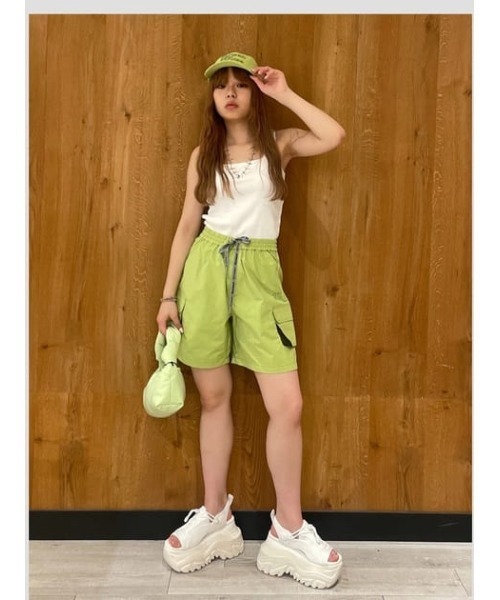 THROW by SLY（スローバイスライ）の「THROW 16 x THROW NYLON CAP シックスティーン スロー ナイロン キャップ（キャップ・レディース・ライトグリーン/グレー・FREE）」の20枚目の写真