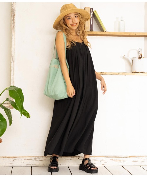 anap mimpi（アナップミンピ）の「パイルALOHA刺繍トートバッグ（トートバッグ・レディース・ベージュ系その他/ネイビー/ミント・FREE）」の18枚目の写真