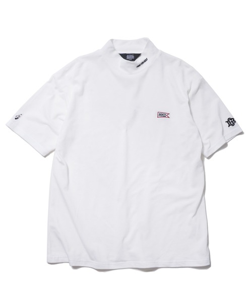 BENCH AT THE GREENE GOLF / EMBRO MOCK NECK SHIRT（Tシャツ