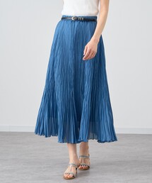 ANAYI | シルクコットンローンプリーツスカート(スカート)