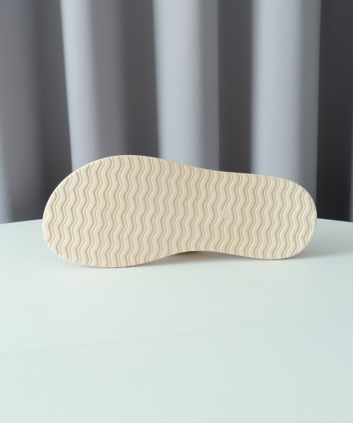 Miniministore(ミニミニストア)の「トングサンダル 厚底サンダル 美脚 夏靴(サンダル・レディース・キャメル/ブラック/アイボリー・25.0cm/24.5cm/24.0cm/23.5cm/23.0cm/22.5cm)」の7枚目の写真