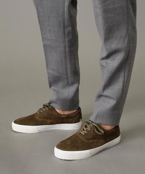 BEAUTY&YOUTH UNITED ARROWS（ビューティーアンドユースユナイテッドアローズ）の「BY ∴ テックフラノ 1プリーツ ワイド テーパードパンツ ◆（スラックス・メンズ・グレー/ネイビー・MEDIUM/X-LARGE/SMALL/LARGE）」の3枚目の写真