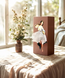 BEYOND COOL（ビヨンクール）の「「SPEXTRUM/スペクトラム」Flapper tissue Tissue UP Girl フラッパー・ティッシュボックス（インテリア雑貨）」