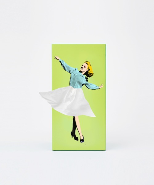 「SPEXTRUM/スペクトラム」Flapper tissue Tissue UP Girl フラッパー・ティッシュボックス（インテリア雑貨）｜SPEXTRUM（スペクトラム）