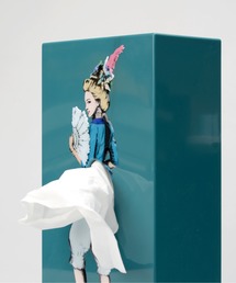SPEXTRUM（スペクトラム）の「「SPEXTRUM/スペクトラム」Flapper tissue Tissue UP Girl フラッパー・ティッシュボックス（インテリア雑貨）」