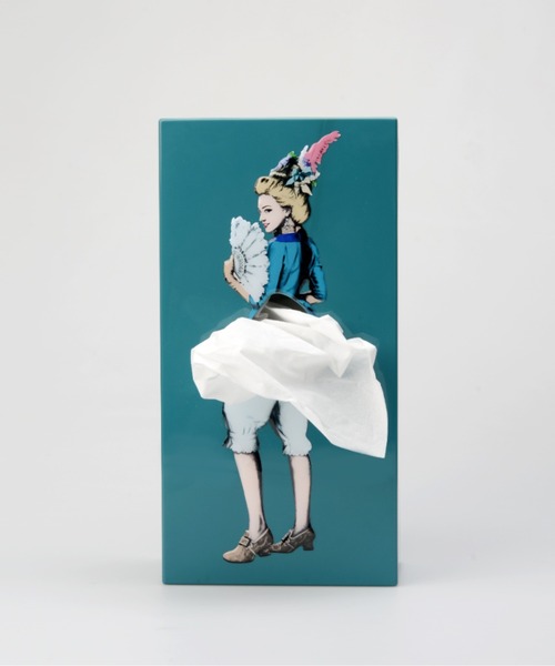 「SPEXTRUM/スペクトラム」Flapper tissue Tissue UP Girl フラッパー・ティッシュボックス（インテリア雑貨）｜SPEXTRUM（スペクトラム）