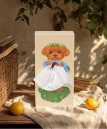 SPEXTRUM（スペクトラム）の「「SPEXTRUM/スペクトラム」Flapper tissue Tissue UP Girl フラッパー・ティッシュボックス（インテリア雑貨）」