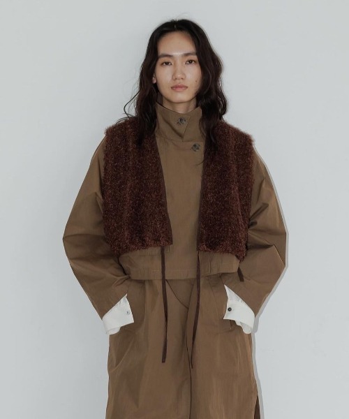 大人気 完売商品 (CHIGNON)ボアオーガンベスト